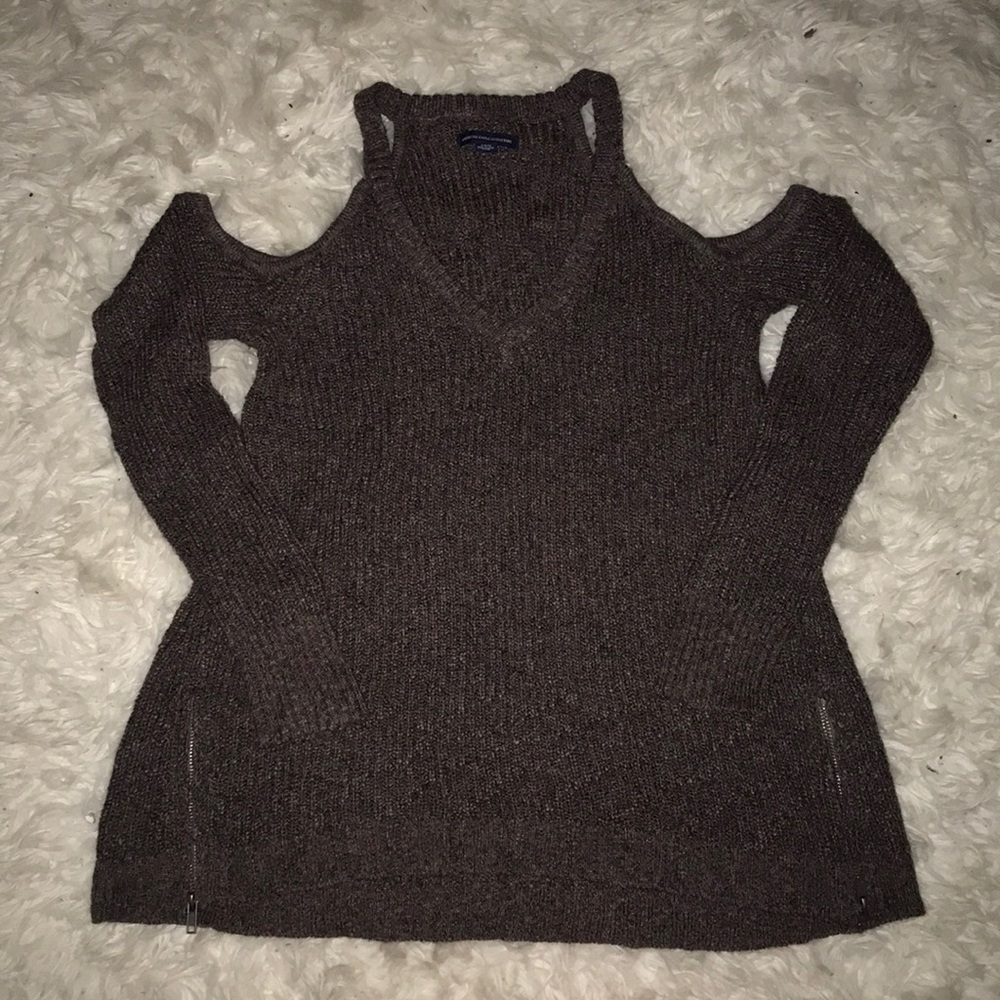 Dark brown sweater from American Eagle.